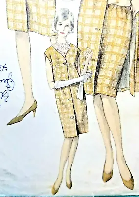 6238 Vtg 1960s VOGUE Young Fashionables Sewing Pattern Jumper Skirt Blouse SZ 12 • $12