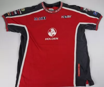 Holden Racing Team HSV Mens T-Shirt Size Medium Red Cotton Short Sleeve  • $20