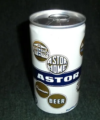 Astor Aluminum Can - Tab Top Rocket Bottom Vintage 1970's Beer Can • $9