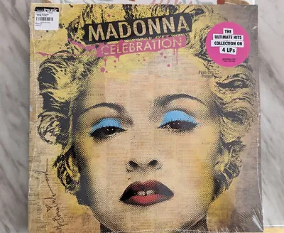 Madonna - Celebration (4-LP Vinyl Record)  Remastered Edition RARE IN HAND • $109.99