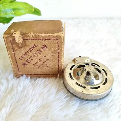 $138 • Buy Vintage Leophone Reform Sound Box Swiss Made Original Cardboard Box Collectibles