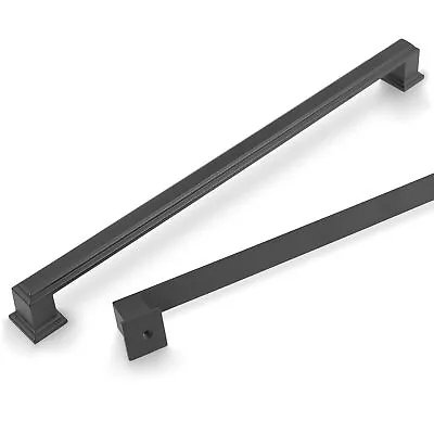 COTYKILEY 6 Pack 10 Inch256mm Matte Black Cabinet Handles Black Kitchen Cabin... • $65.78