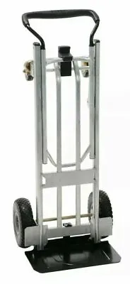 Cosco 3 In 1 Aluminium 450kg Capacity Hand Truck Flat-Free Wheels Heavy Duty • £169.99