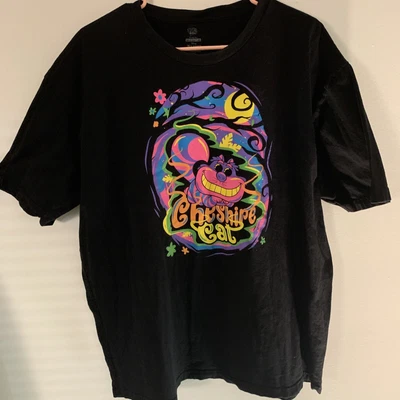$8.99 • Buy Funko Blacklight Glow In Dark Alice In Wonderland Cheshire Cat T-Shirt Size 2XL.