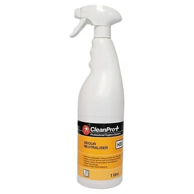 Clean Pro+ Odour Neutraliser H20 1 Litre Spray Bottle Professional • £9.99