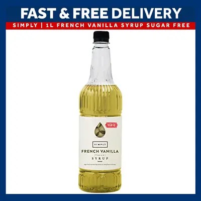 £9.99 • Buy Simply Syrups For Cocktails And Coffee | Full Flavour Range | 1L Plastic Bottle