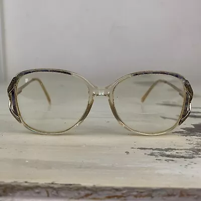 SAFILO ELASTA - Vtg 70s-80s Plastic & Metal RX Mom Eyeglasses Glasses Frames • $36.75