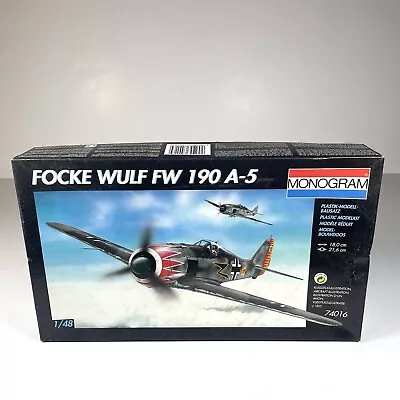 Monogram Pro Modeler Focke-Wulf FW 190D-11 1:48 Scale - NEW! • $25.99