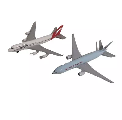 Diecast Aircraft Air Canada Boeing 777 & Qantas Boeing 747 Reg VH-OEB Aircraft • $16.15