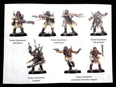 Warhammer Quest Blackstone Fortress - Traitor Guardsman (7 Models) • £19.99