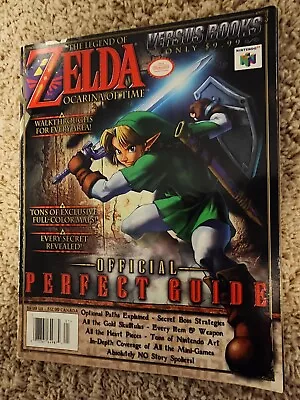 The Legend Of Zelda: Ocarina Of Time N64 Versus Books Strategy Guide • $39.99