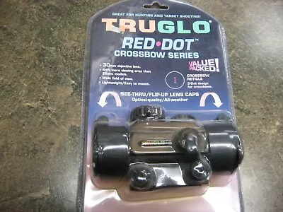 TRUGLO TG8030B3 30mm Crossbow Red Dot Scope 3 Dot Black • $69