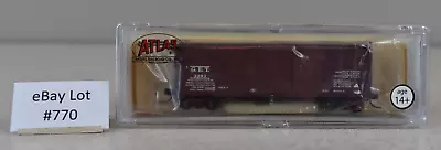 (Lot 770) N Scale Model Train Atlas Box Car General Equipment Trust 3393 • $7.99