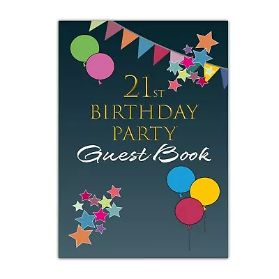 21st Birthday Party Guest Book • £12.99