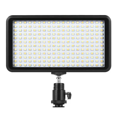 228 LED Video Light Lamp Panel Dimmable 20W 2000LM For Camera DV Camcorder T1H1 • £26.99