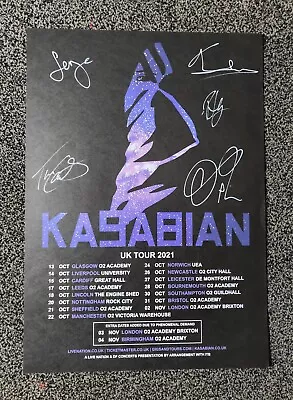 Kasabian Signed Tour Poster • £100
