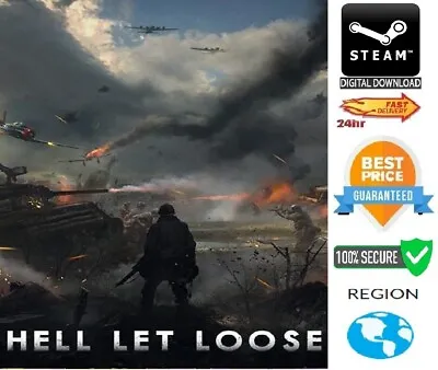 £14.89 • Buy Hell Let Loose PC Steam Key **FAST DELIVERY**