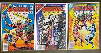 MASTERS OF THE UNIVERSE #1 2 3 (Mini Series 1-3) DC Comics 1982 Newsstands • $60