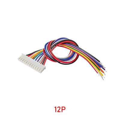 JST XH2.54 2/3/4/5/6/7/8/9/10/11/12 Pin Plug Connector Socket Wire Cable L=30cm • £44.27