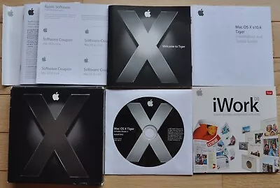 Apple Mac OS X Tiger 10.4.6 MA453Z/A Installation Software DVD Xcode 2 Manual • $49.95