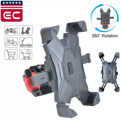 Motorcycle Bike Handlebar Mount Holder Bicycle For IPhone Samsung Cell Phone GPS • $8.99