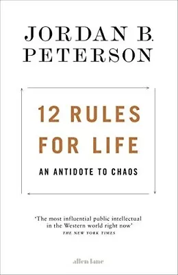 $20.99 • Buy 12 Rules For Life: An Antidote To Chaos By Jordan B. Peterson | PAPERBACK BOOK