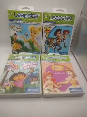 4 X Leap Frog Leapster 2 Learning Games Educational Fun  • £10.49