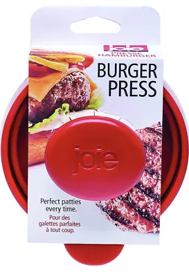 Joie Burger Press And Patty Maker LFGB Approved And BPA Free One Size Red • £11.99