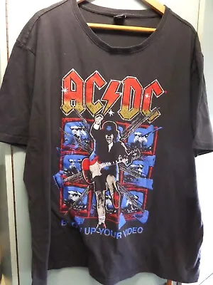 AC/DC Men's Tee Shirt Blow Up Your Video 5XL Gc. • $22