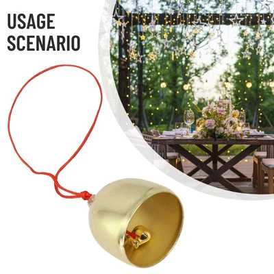 £5.26 • Buy Pendant Metal Bell Anti-Theft Door Bell Hanging Indoor Outdoor Ornament