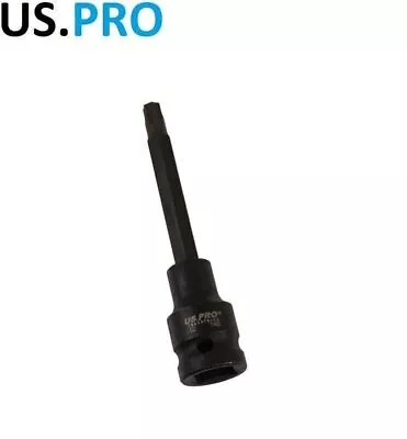 Us Pro Long T40 Torx Star Bit Impact Socket 1/2  Drive T40 100mm Long • $7.02