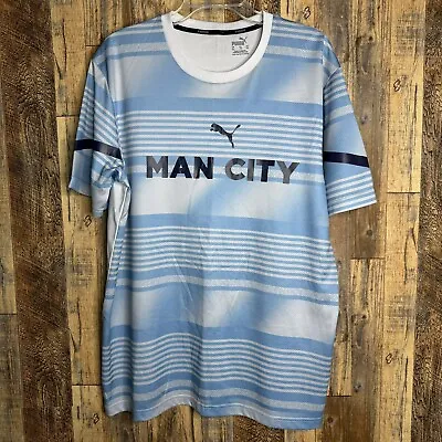 Manchester City Training Shirt Soccer Jersey Puma Men’s Sz XL • $25