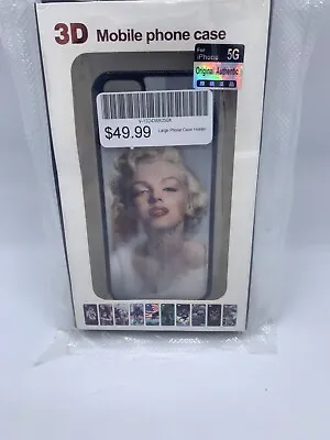 Marilyn Monroe Photo Holigraphic 3D Mobile Phone Case For Iphone Collector  • $49.99