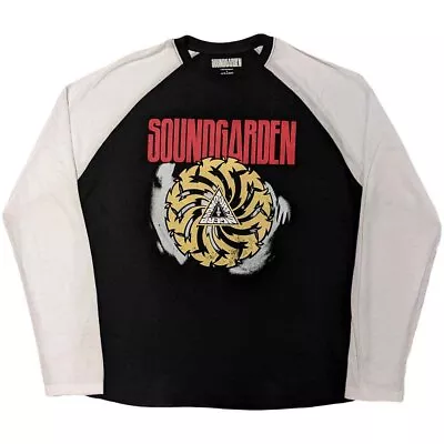 Soundgarden 'Tour 2017' Long Sleeve Raglan Baseball T Shirt - NEW • £15.49