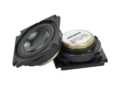 Neodymium Sound Full Range Speaker 1.25Inch 4 Ohm 3W For Bluetooth Speakers 2Pcs • $22.09