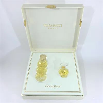 Nina Ricci Set Miniatures Coffret 3 Coeurs L'air Du Temps Eau De Parfum + Edt • $75
