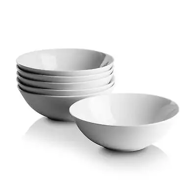 Simply White 7.25  Coupe Cereal Bowl Set Of 6 • $20.92