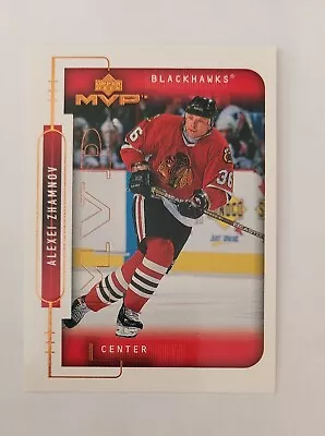 1999-00 Upper Deck MVP #50 Alexei Zhamnov Chicago Blackhawks • $1.39