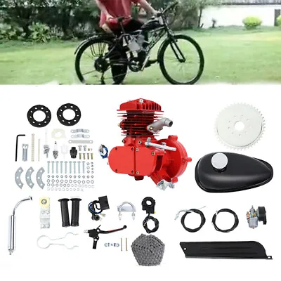 80CC 2-Stroke Gas Petrol Engine Motor Kit Motorized Bicycle Bike Scooter • $94.90