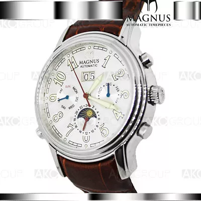 Magnus Lugano M104MSR85 Automatic Mens Watch • $350