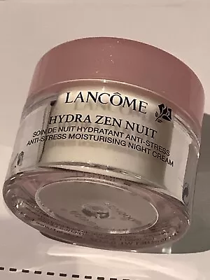 Lancome Hydra Zen Nuit Anti-stress Moisturising Night Cream 15ml New Travel ⭐️⭐️ • £17