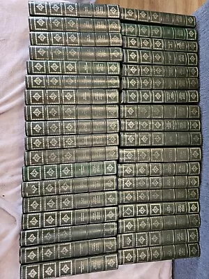 36 Volume Set Charles Dickens The Complete Works Centennial Edition Heron Green • £90