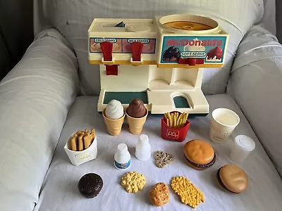 Vintage McDonald’s Play Set With Food • $45