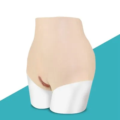 £59.99 • Buy Fake Vagina Crossdresser Pants Silicone Panties Hip Padding Pants Enhancer UK