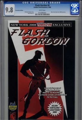 £82.37 • Buy CGC 9.8 2008 Flash Gordon #0 New York NYCC Con Exclusive