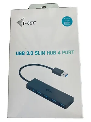 I-tec Advance USB Hub USB External 4 Total USB Port(s) 4 USB 3.0 Port(s) PC Mac • £13