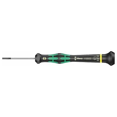 WERA Kraftform 2035 Micro Screwdriver Slotted For Electricians 0.40 X 2 X 60mm • £6.23