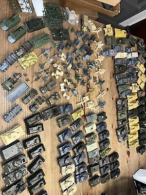 100+  Roco Austria DGBM Wargaming MiniTanks Trucks Tanks Motorcycles Artillery • $399.99