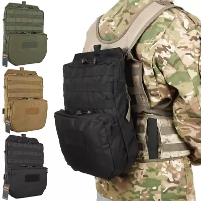 Tactical Molle Hydration Pack Mobility Water Bladder Backpack For Hiking Biking • $19.98