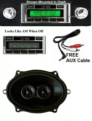 1967-1973 Mercury Cougar Radio With Speaker Stereo W/ Factory Air 630 II • $344